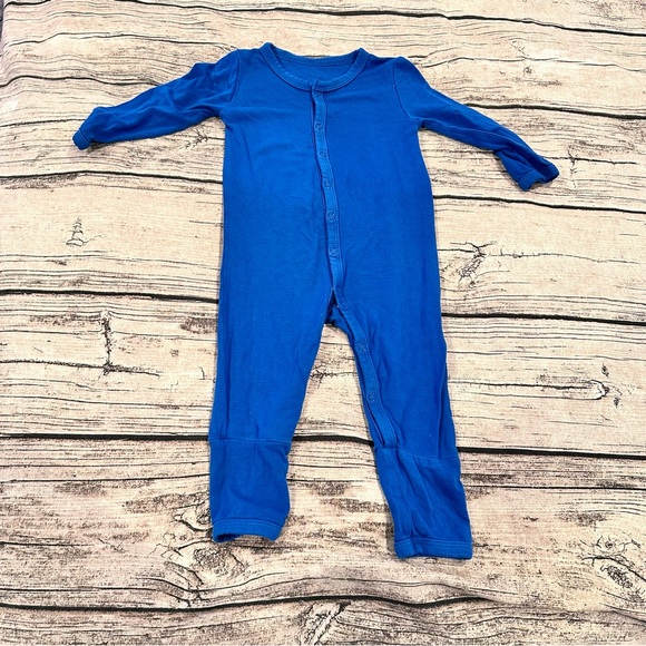 Kyte Bamboo Blue Kids Sleeper; Unisex 3-6 - Picture 1 of 4